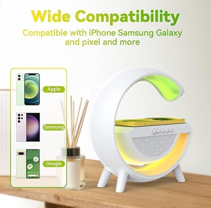 LED Wireless Charging Speaker with RGB (PA-101)