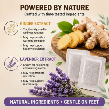 Detox Foot Patches 20 Pcs Detox Foot Pads