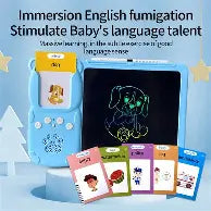 2 in 1 Talking Flash Card with Writing Tablet (ST-102)