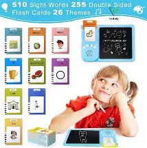 2 in 1 Talking Flash Card with Writing Tablet (ST-102)