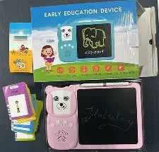2 in 1 Talking Flash Card with Writing Tablet (ST-102)