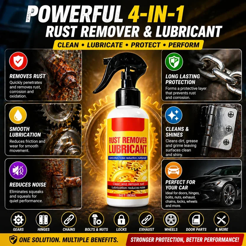 Rust Remover Lubricant 100 ml Pack of 2 (Bye 1 Get 1 Free)