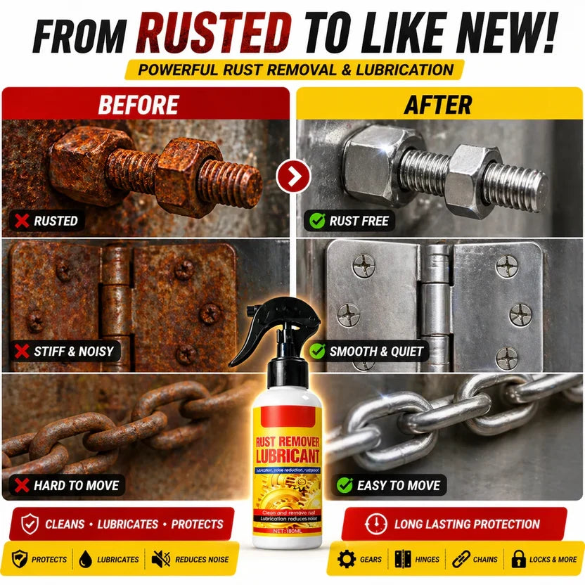 Rust Remover Lubricant 100 ml Pack of 2 (Bye 1 Get 1 Free)