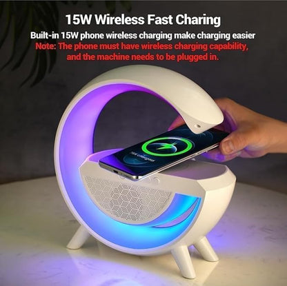 LED Wireless Charging Speaker with RGB (PA-101)