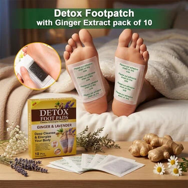 Detox Foot Patches 20 Pcs Detox Foot Pads