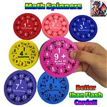 MATH FIDGET SPINNER ( 9 PCS SET) (ST-102)