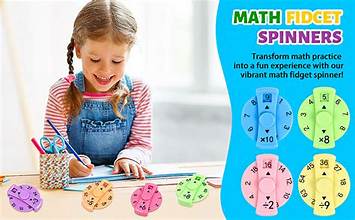 MATH FIDGET SPINNER ( 9 PCS SET) (ST-102)