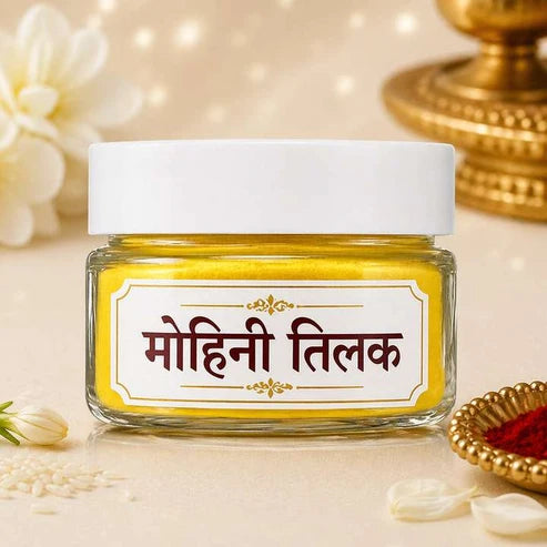Mohini Tilak – Premium Traditional Spiritual Tilak for Puja, Meditation, Festivals & Daily Religious Rituals